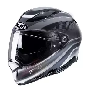 HJC F70 DIWEN SIVA/BIJELA L motociklistička kaciga koja pokriva cijelo lice-1