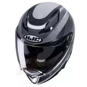 HJC F70 DIWEN CINZA/BRANCO capacete integral de motociclista L-3