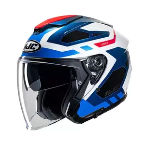 Kask motocyklowy otwarty HJC I30 ATON WHITE/BLUE/RED L-1