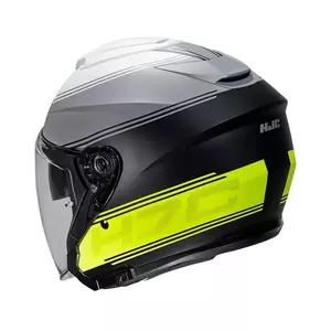 HJC I30 VICOM CINZA/AMARELO capacete aberto de motociclista L-2