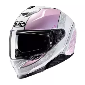 HJC I71 SERA WHITE/PINK L motociklistička kaciga koja pokriva cijelo lice-1