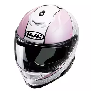 HJC I71 SERA WHITE/PINK S casque moto intégral-2