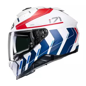HJC I71 SIMO BRANCO/VERMELHO/AZUL capacete integral de motociclista L-2
