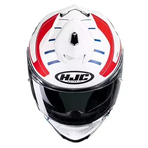 HJC I71 SIMO WHITE/RED/BLUE cască de motocicletă integrală M-3