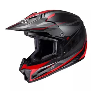 Kinder-Motorrad-Enduro-Helm HJC CL-XY II DRIFT BLACK/RED M - CL-XY-II-DRI-MC1SF-M