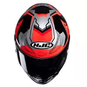 HJC R-PHA-1 NOMARO PRETO/VERMELHO capacete integral de motociclista L-3
