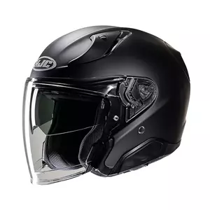 HJC R-PHA-31 FLAT BLACK capacete aberto para motociclistas XS-1