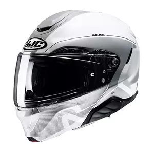 HJC R-PHA-91 COMBUST WHITE/GREY L cască de motocicletă cu mandibulă pentru motociclete