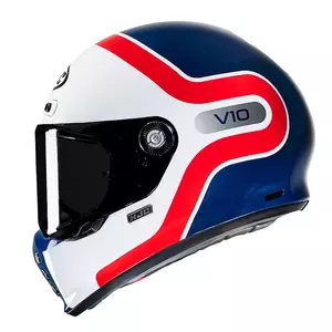 HJC V10 GRAPE BLUE/RED capacete integral de motociclista L-2