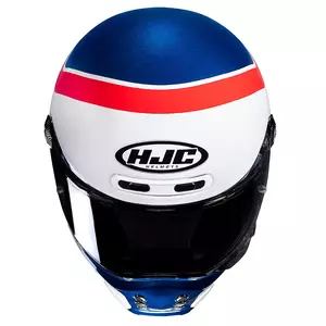 HJC V10 GRAPE BLUE/RED capacete integral de motociclista L-4