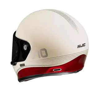 HJC V10 TAMI WHITE/RED XXL integralus motociklininko šalmas-3