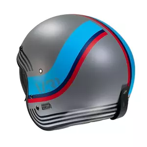 HJC V31 capacete aberto para motociclistas BYRON GREY/BLUE L-4