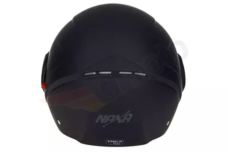 Casco de moto abierto Naxa S21 negro mate XL-6