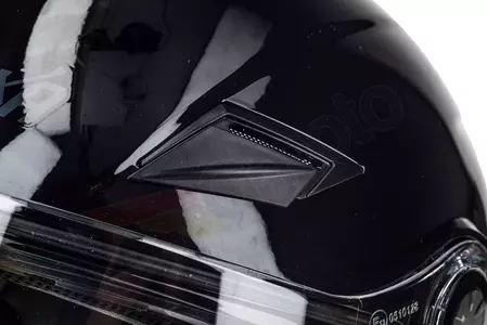 Kask motocyklowy otwarty Naxa S21 czarny połysk M-6
