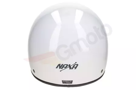 Casco moto Naxa S25 open face blanco brillo L-7