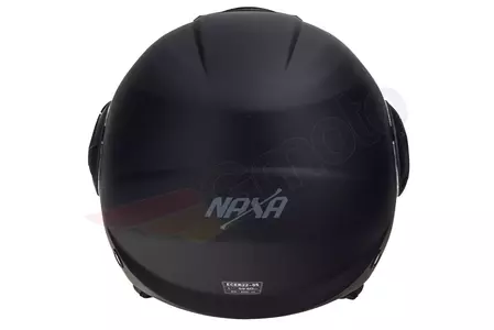 Naxa S24 otvorena motociklistička kaciga, mat crna L-7