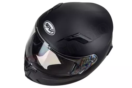 Motociklistička kaciga za cijelo lice Naxa F25, mat crna L-8