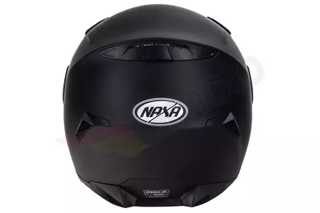 Motociklistička kaciga Naxa F25 full face, crna mat M-7