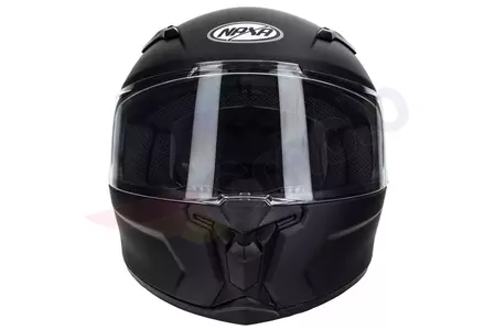 "Naxa F25" integruotas motociklininko šalmas matinės juodos spalvos S-3