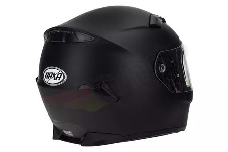 "Naxa F25" integruotas motociklininko šalmas matinės juodos spalvos S-6