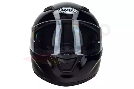 Motociklistička kaciga Naxa F24 koja pokriva cijelo lice, pinlock, sjajna crna L-3