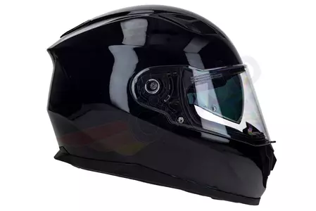 Motociklistička kaciga Naxa F24 koja pokriva cijelo lice, pinlock, sjajna crna L-4