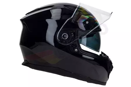 Motociklistička kaciga Naxa F24 koja pokriva cijelo lice, pinlock, sjajna crna L-5