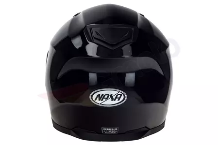 Naxa F24 Integral-Motorradhelm Pinlock glänzend schwarz S-7