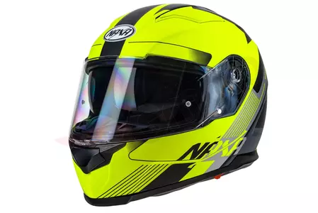 Naxa F23 casco integral moto pinlock amarillo negro mate L-2