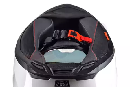 Naxa F24 motociklistička kaciga za cijelo lice pinlock bijela L-14