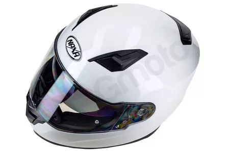 Naxa F24 motociklistička kaciga za cijelo lice pinlock bijela L-9