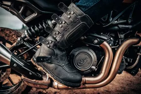 Motocyklové topánky ICON Elsinore 2 black 9.5-2