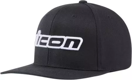 ICON Clasicon Baseballkappe schwarz und weiß - 2501-3533