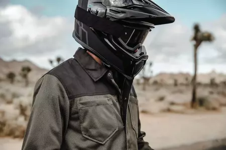 Viseira para capacete de motociclista ICON Airflite preta-4