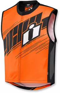 ICON Mil Spec 2 флуорово оранжева 2XL/3XL текстилна жилетка за мотоциклет - 2830-0451