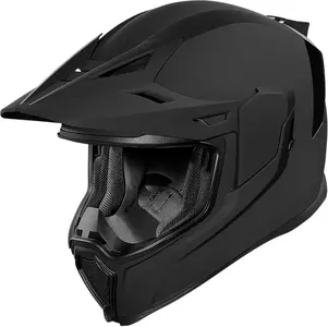 ICON Airflite Moto Rubatone enduro motocyklová prilba matná čierna XS - 0101-13302