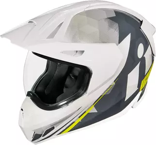 ICON Variant Pro Ascension casco moto enduro blanco M - 0101-12446
