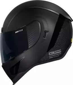 ICON Airform Counterstrike integrālā motociklista ķivere melna XL-9