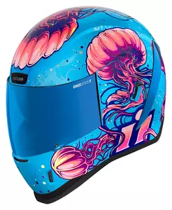 ICON Airform Jellies motociklistička kaciga koja pokriva cijelo lice, plava XL - 0101-14738