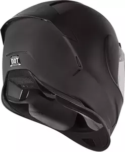 ICON Airframe Pro Rubatone motociklistička kaciga za cijelo lice, crna mat, XS-3