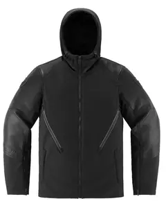 ICON Basehawk2 kožna motociklistička jakna crna 2XL - 2820-6150
