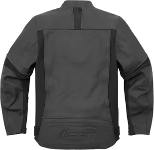 ICON Motorhead3 bőr motoros dzseki fekete 3XL-2