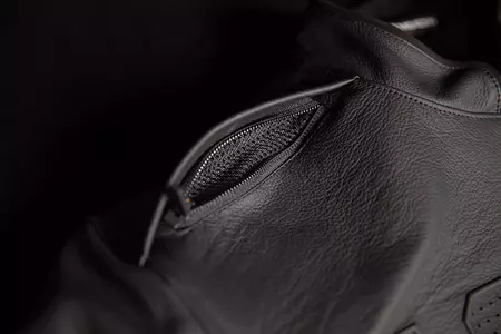 ICON Motorhead3 kožená bunda na motorku černá 3XL-5