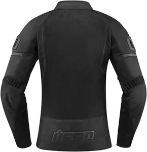ICON Contra2 giacca moto donna in tessuto nero M-2
