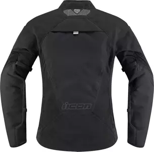 Casaco de motociclismo têxtil ICON Mesh™ AF para mulher preto M-2