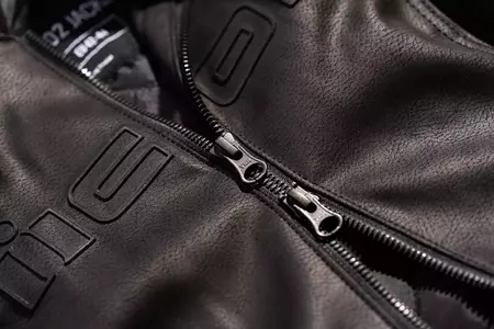 ICON Tuscadero2 ženska tekstilna motoristična jakna črna XS-4