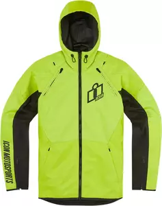 Jachetă de motocicletă ICOM Airform galben fluo M din material textil - 2820-5501