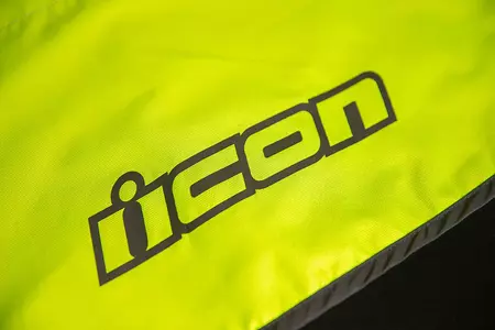 Icon Airform tekstilna motoristička jakna, fluo žuta S-10