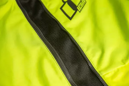 Jachetă de motocicletă ICOM Airform galben fluo S din material textil-4