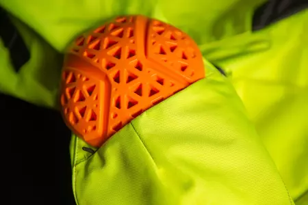 Jachetă de motocicletă ICOM Airform galben fluo S din material textil-6